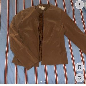 casual corner brown jacket